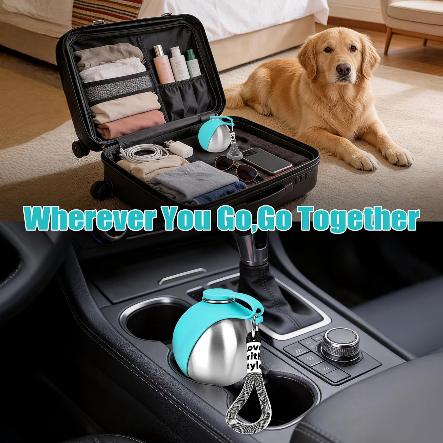 The Snuggle Snout Portable Dog Water Bottle