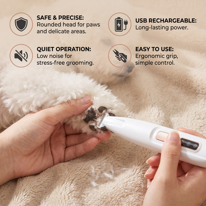 The Snuggle Snout™ Pet Paw Trimmer