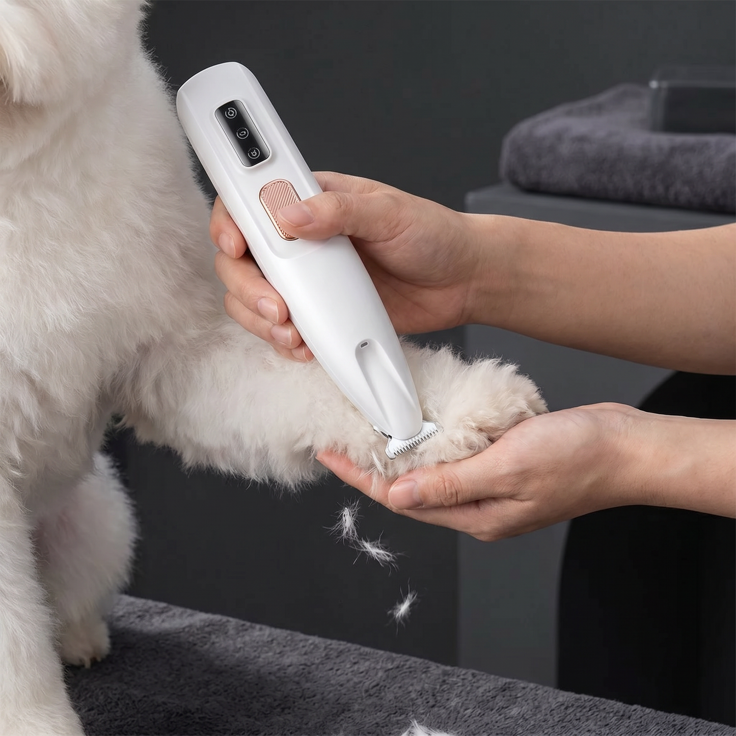 The Snuggle Snout™ Pet Paw Trimmer
