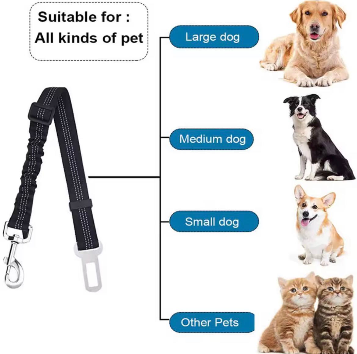 Adjustable Dog Car Seat Belt