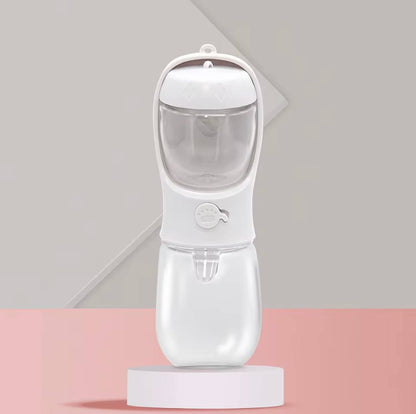 Portable Dog/Cat Water Bottle with Storage Food and Water Container