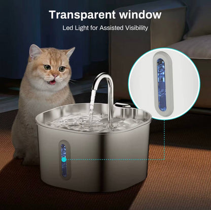 ZYFeeder 2.2L Automatic Cat/Dog Water Fountain