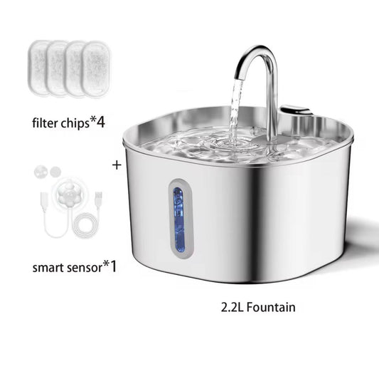 ZYFeeder 2.2L Automatic Cat/Dog Water Fountain