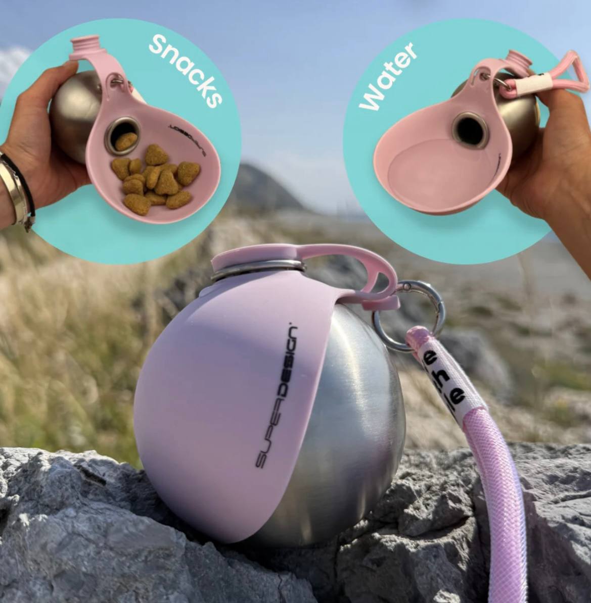 The Snuggle Snout™ Portable Dog Water Bottle
